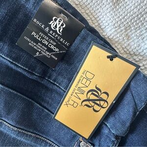 Rock & Republic Denim Rx Fever Pull On Crop Jean